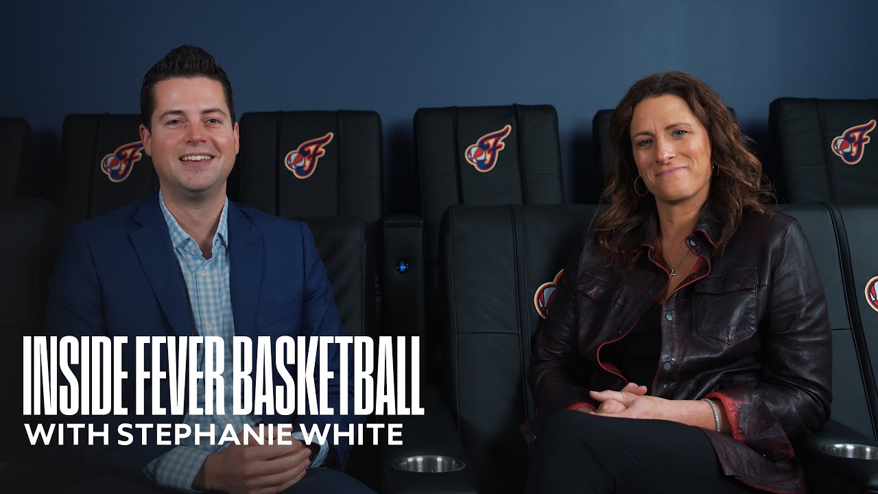 EXCLUSIVE 1-on-1 with Indiana Fever Head Coach Stephanie White | Inside Fever Basketball